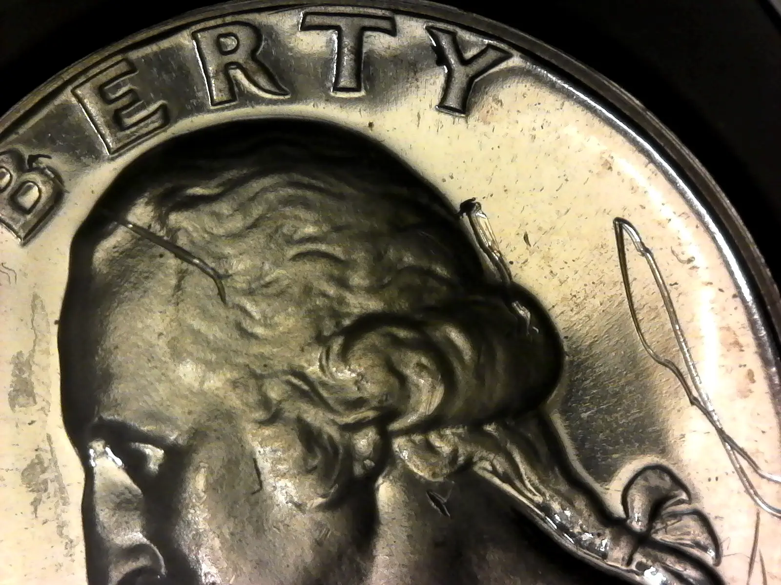 1950-Proof-Washington-Quarter-Strike-Thru-Wire?