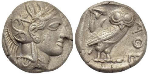 Athenian-Owl-Tetradrachms