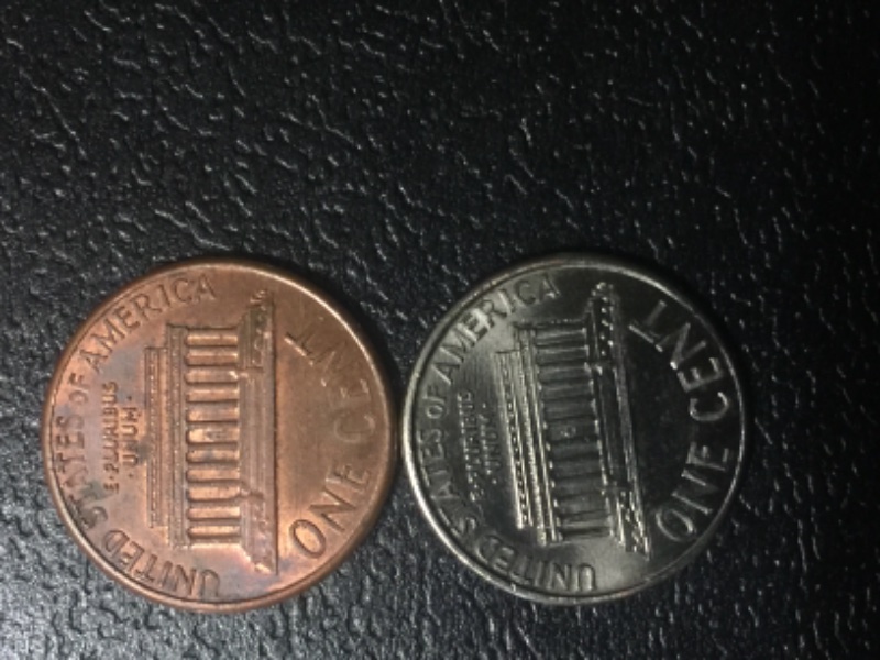 Need-Help-Found-1992-D-Mint--Close-AM-Penny-That-Is-Nickel-Finished