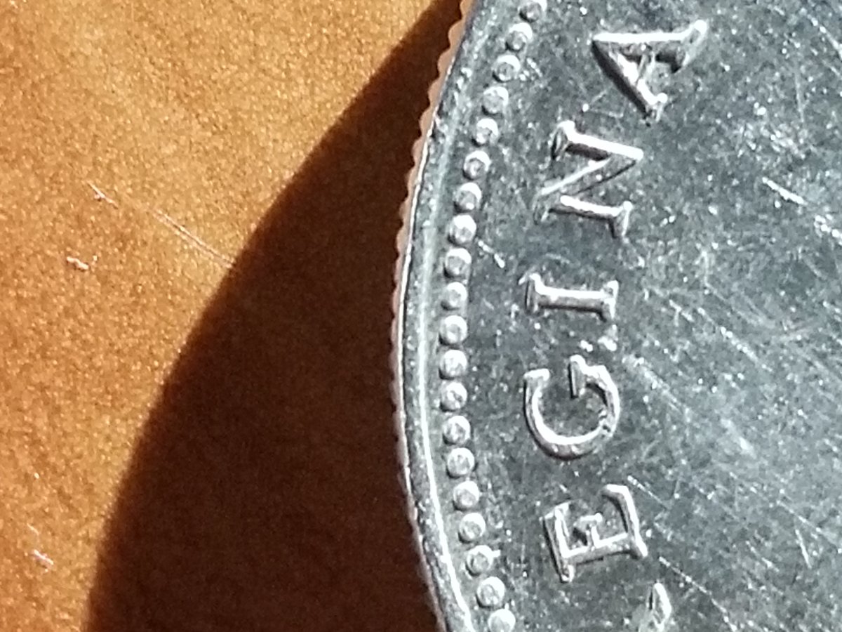 1966-Canadian-Dollar,-Possible-Small-Beads?