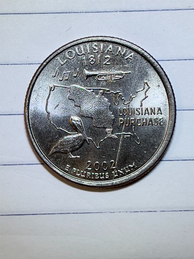 2002-D-Louisiana-Quarter---Weird-Line