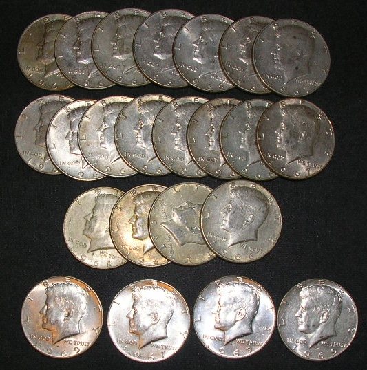 JFK-Half-Dollar-Roll-Hunters:-Silver,-Proofs-And-Other-Finds