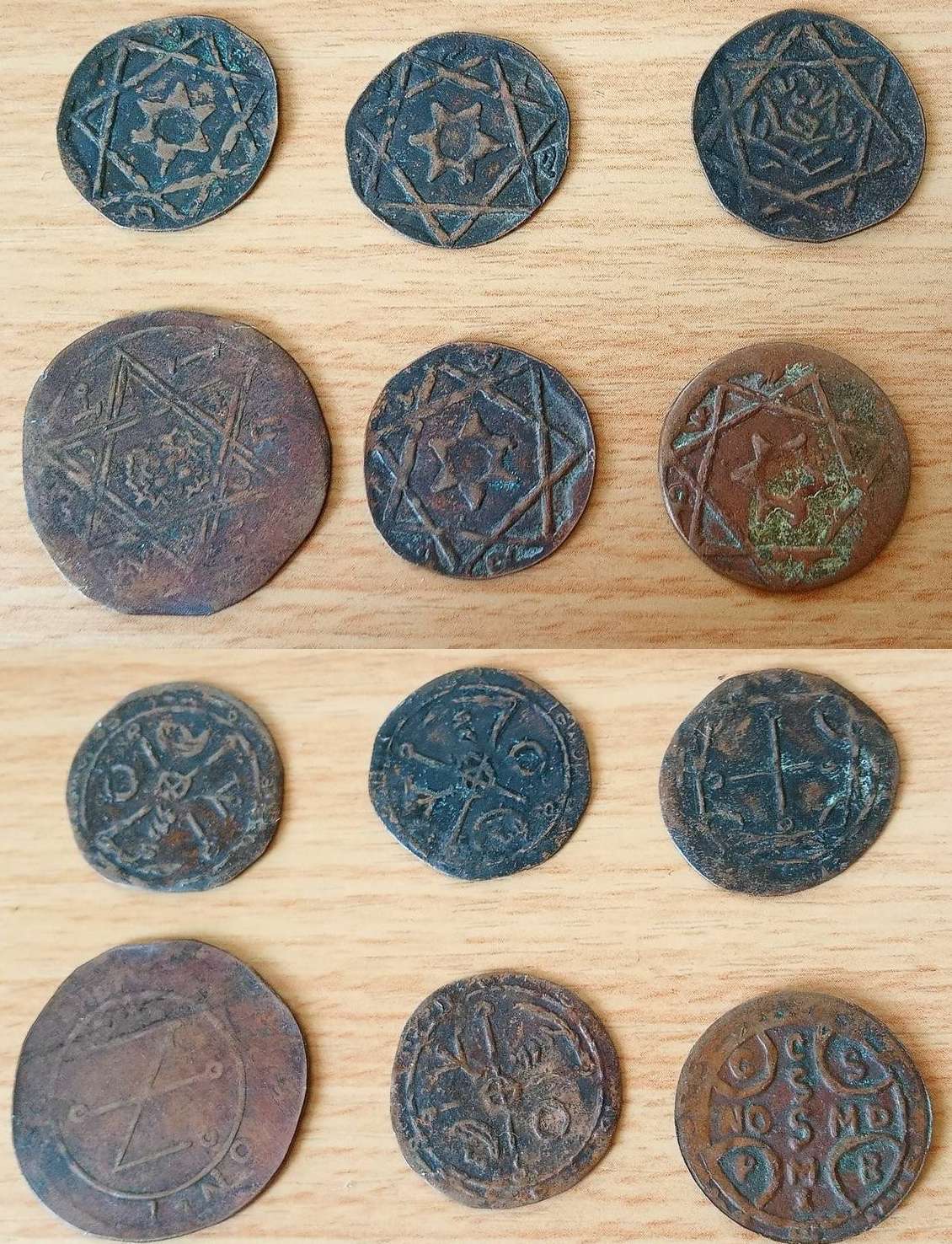 Several-Old-Coins---Far-East-And-Near-East---------2