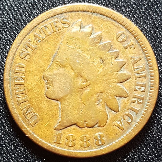 The-1888/7-Snow-1-Indian-Cent