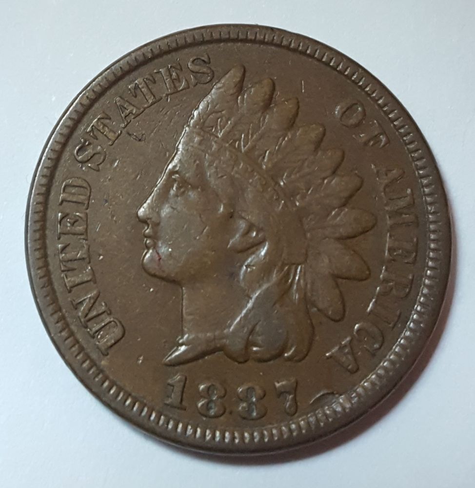 1887-Snow-1-Indian-Cent-For-Grading