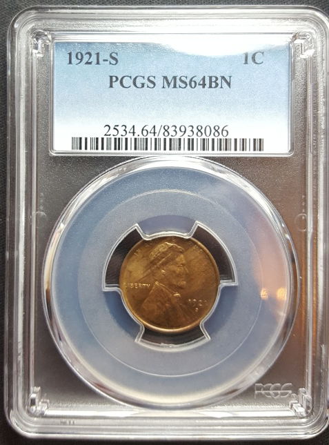 1921-S-Lincoln-Cent-For-Grading