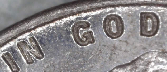 1987-Penny-Coin-Error--Bad-Strike--Silver-Tint