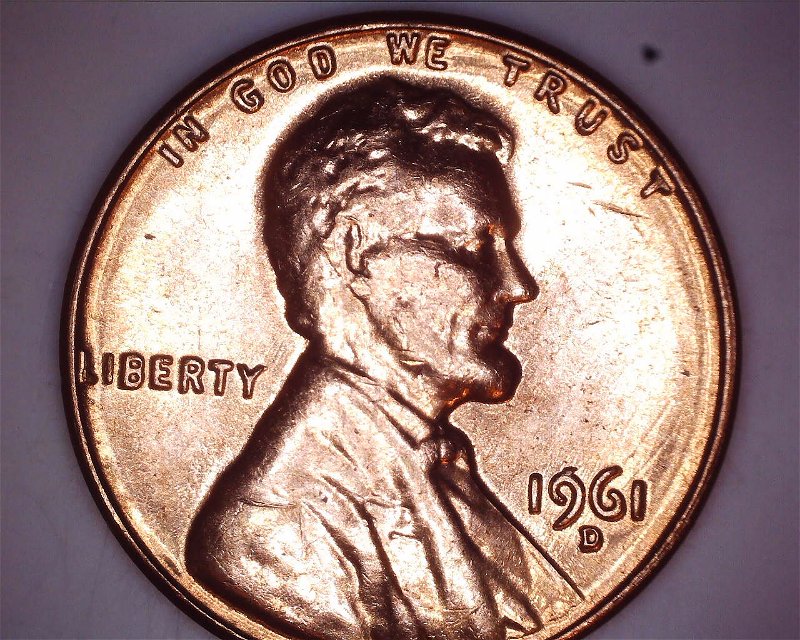 Rolls-Of-Uncirculated-1961-D-Pennies-W/Errors?