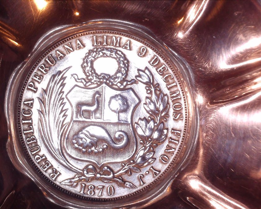 Silver-Bowls-With-Silver-Coins-Peru-Lima-&-Us-Help-Identify