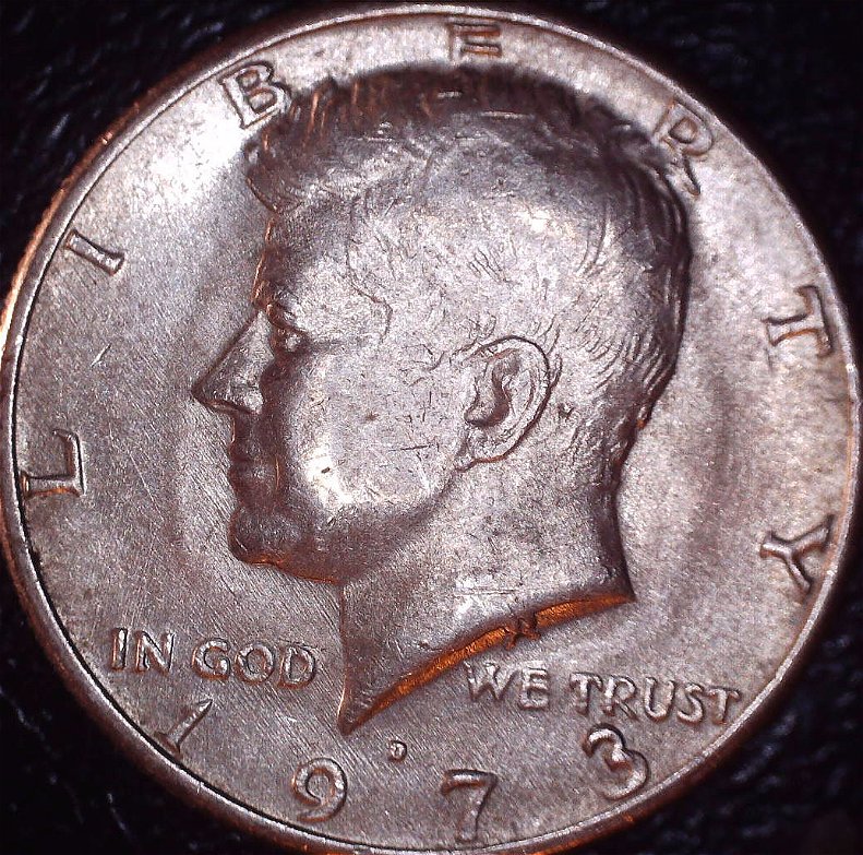 1973-D-Kennedy-Half--OBV-DD--Please-Let-Me-Know