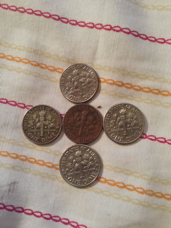 Found-A-Copper-Roos-Dime,-Or-Maybe-Not.-Bear-With-Me...
