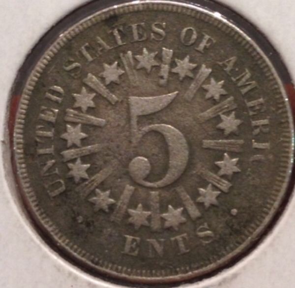 1867-With-Rays-Shield-Nickel-Grading-And-Value