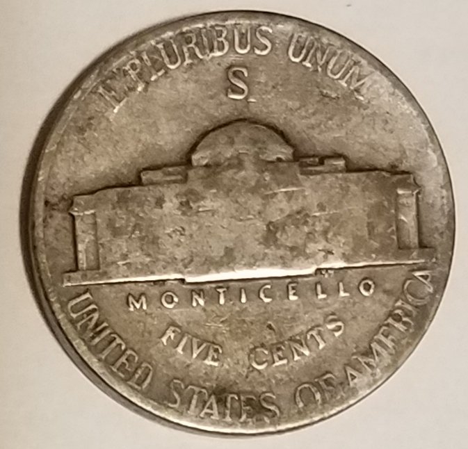 1943-S-War-Nickel-Found-In-Roll