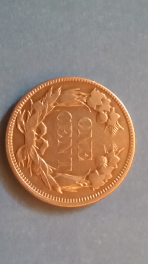 1858/7-Eagle-Clashed-With-20?-Gold?-Interesting-Coin-Here
