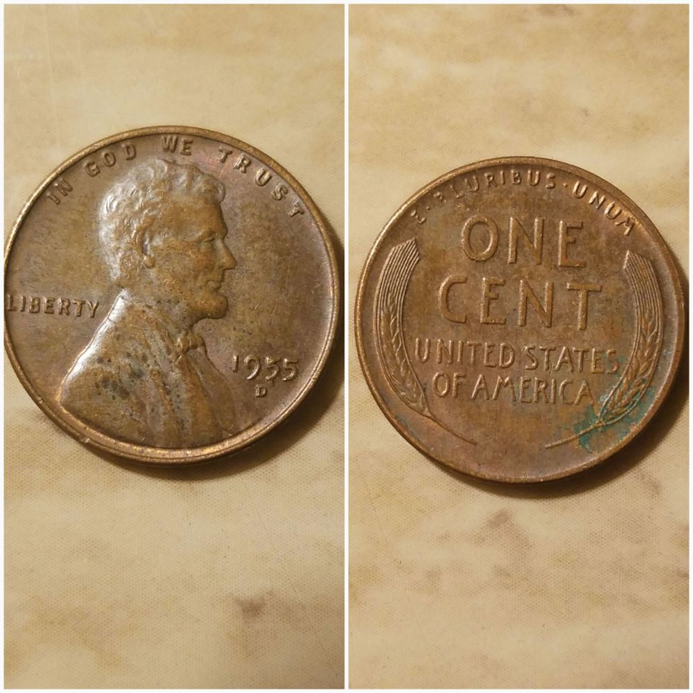 Have-1955-Penny-One-5-Wrong-Is-This-Wear?