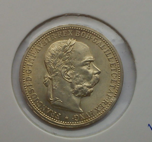 1-Corone-1899-Bz-And-1-Florin-1879-Bz