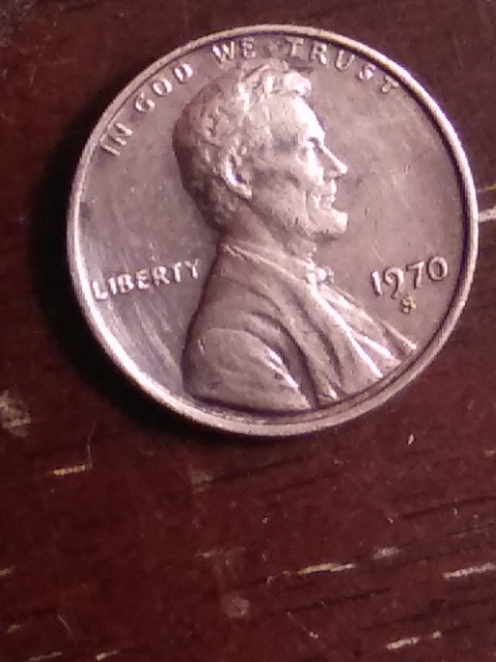 1970-S-Lincoln-Memorial--Cent-For-Grading