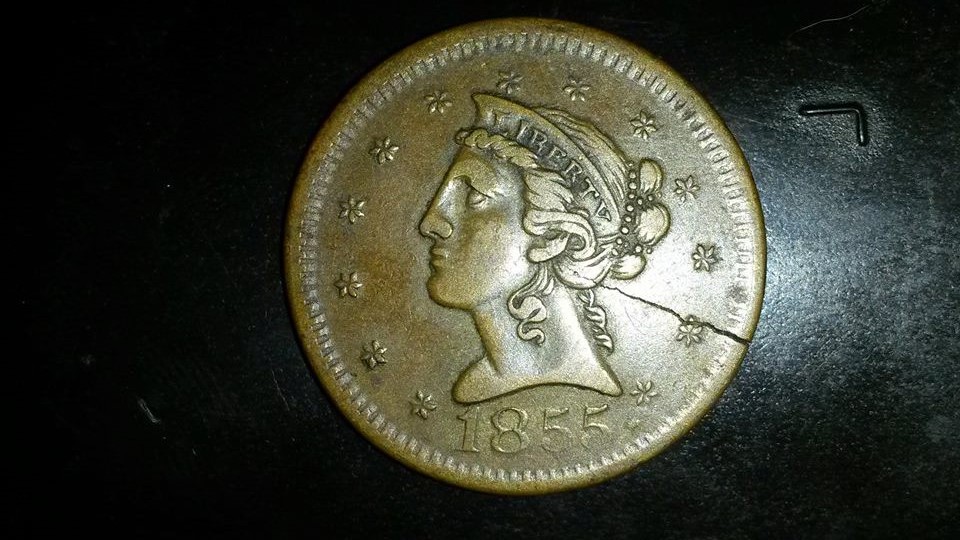 More-Info-On-This-1855-Gaming-Token-With-An-Eagle-On-Top-Of-Globe-On-Back