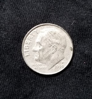 1999-P-Roosevelt-Dime-Question:
