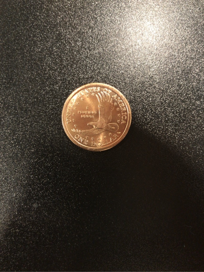 Sacagawea-1$-Coin-Wounded-Eagle-Error