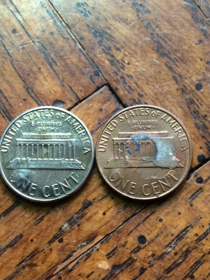 1976-D-Cent-With-Liberty-Bell-And-USA-Engraving?-One-Steel?