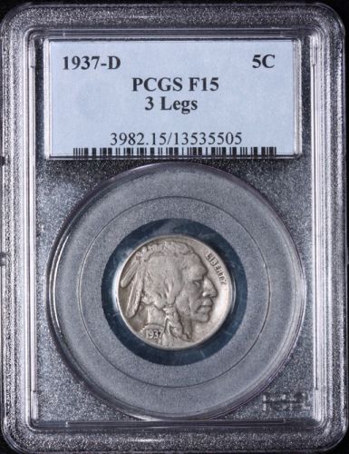 3-Legged-Buffalo-Nickel-1937---Auction