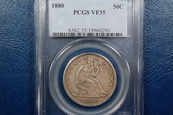 1880-Seated-Liberty-Half-Dollar-For-Grading