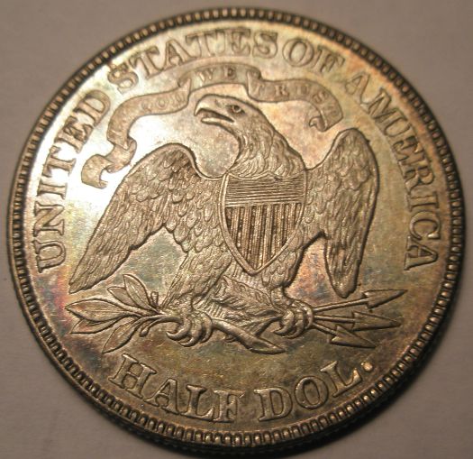 12-Years-Of-Seated-Liberty-Half-Dollars
