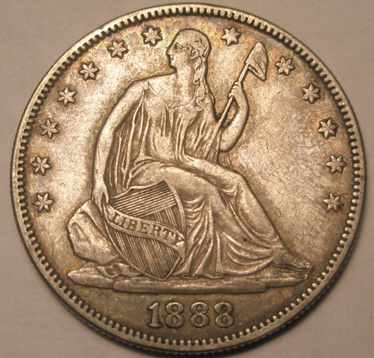 12-Years-Of-Seated-Liberty-Half-Dollars