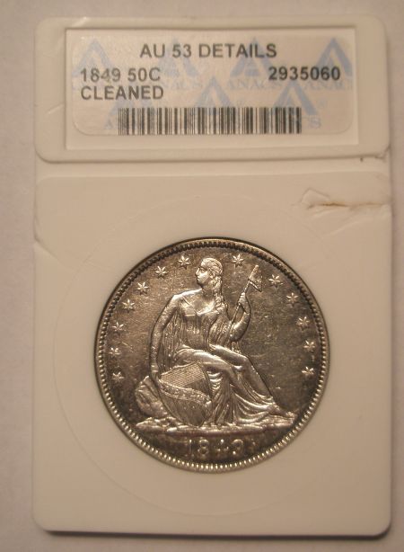 1849-Seated-Liberty-Half-Dollar-For-Grading