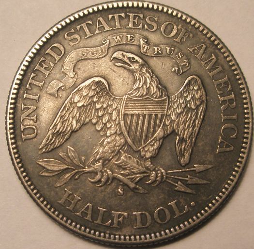 1877-S-Seated-Liberty-Half-Dollar-For-Grading