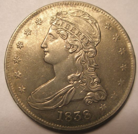 1838-Capped-Bust-Half-Dollar-For-Grading