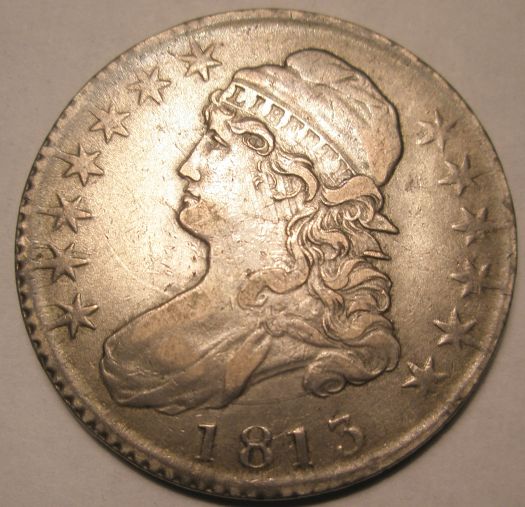 1813-Capped-Bust-Half-Dollar-For-Grading
