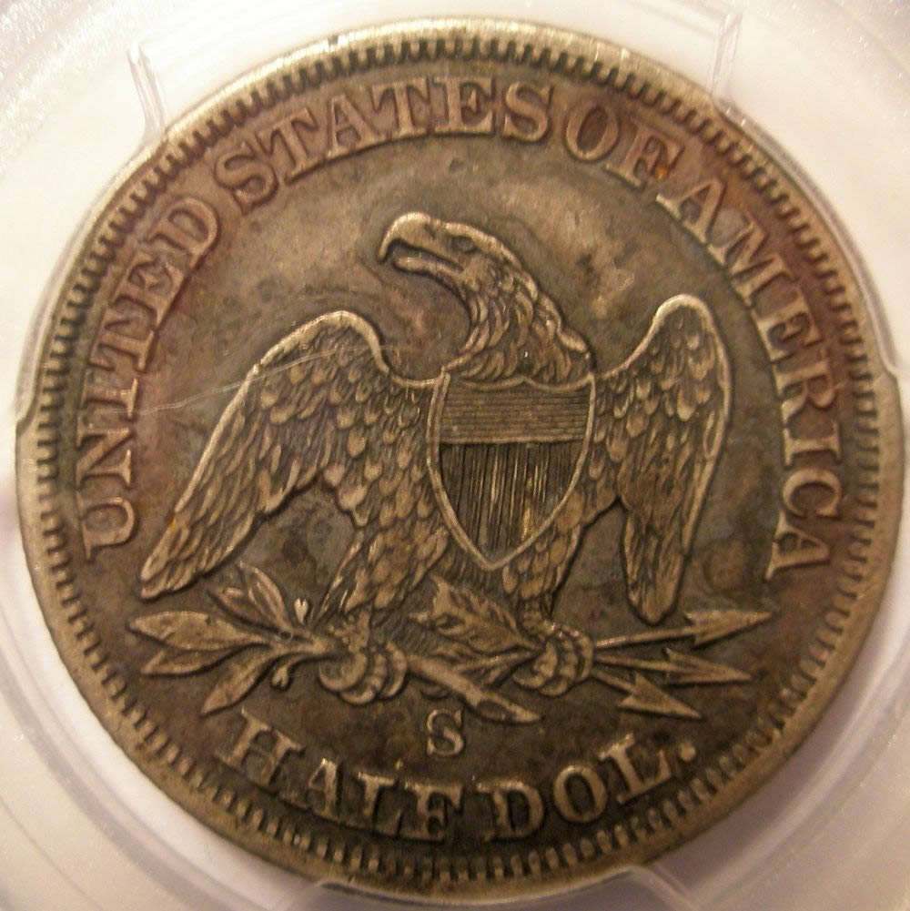 1856-S-Seated-Liberty-Half-Dollar-For-Grading!!