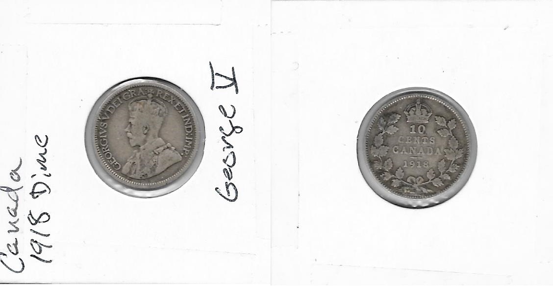 Canada-Dime-1918-George-V