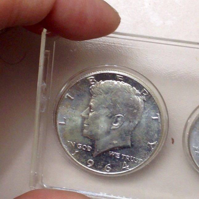 Possible-1964-Kennedy-Half-Dollar-Special-Strike...need-Help-To-Identify