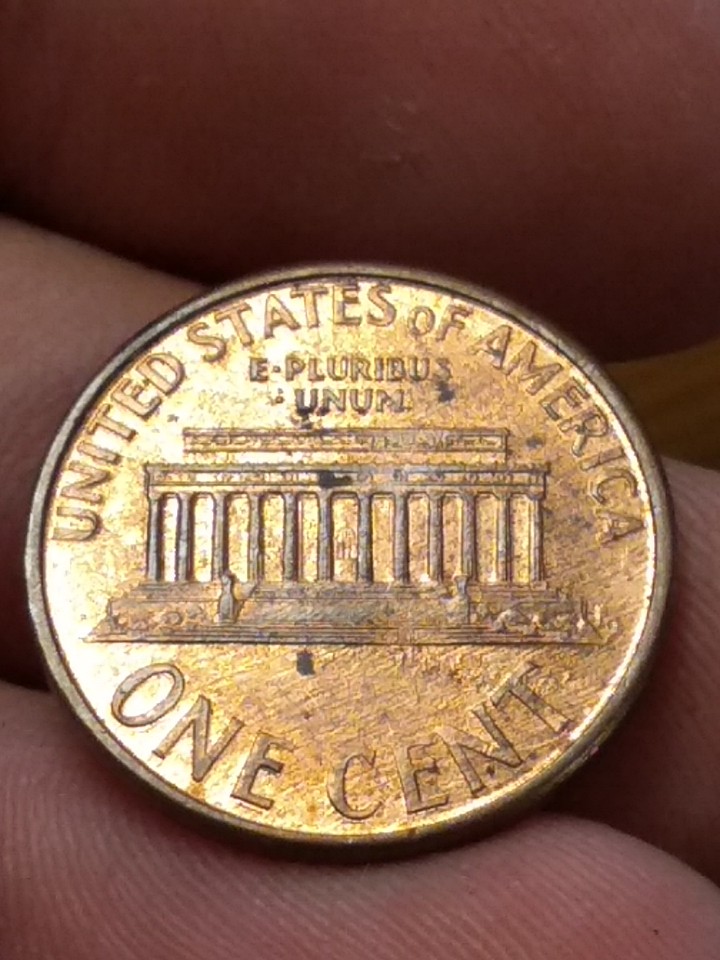 1995 Penny Missing Number And Letters And Possible DD Coin 