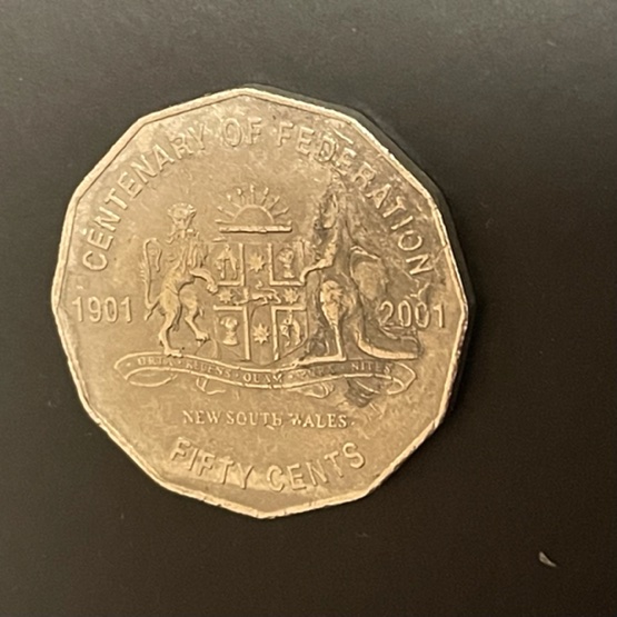 2001-Centenary-Of-Federation-NSW-Variety-50c-Coin-Error?
