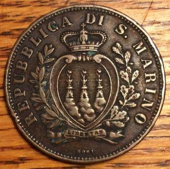 1893-Republic-Of-San-Marino-10-Centesimi