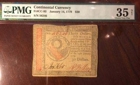 1779-Continental-Thirty-Dollar-Note