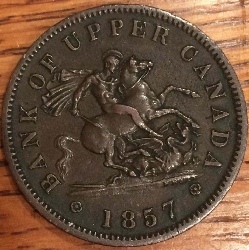 1857-Bank-Of-Upper-Canada-Bank-Token-One-Penny