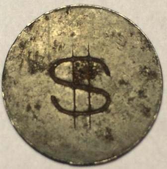 Token-With-Dollar-Sign-On-One-Side