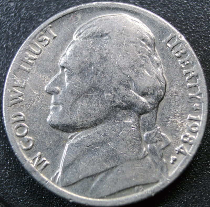 1984-P-Jefferson-Nickel.-Is-This-Normal-Wear?