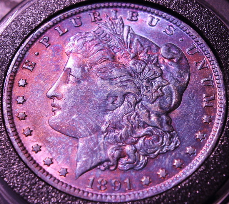 Toned-1891-O-Morgan-For-Grading-Please