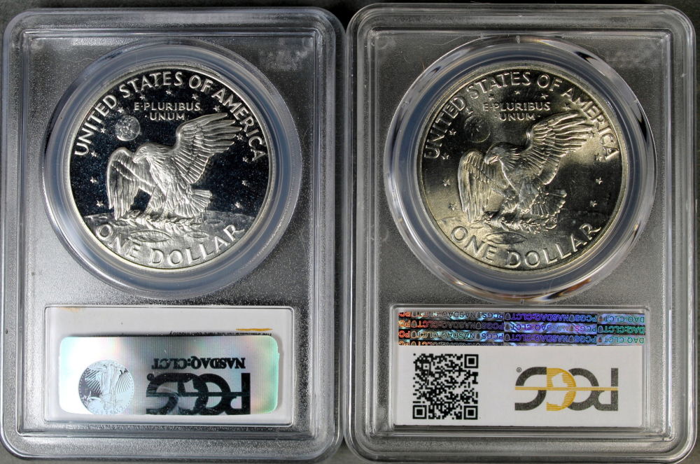 The-7-Days-Of-Ike-Eisenhower-Dollars-II--Plus-Three-Days-Of-Other-Ike-Dollars!