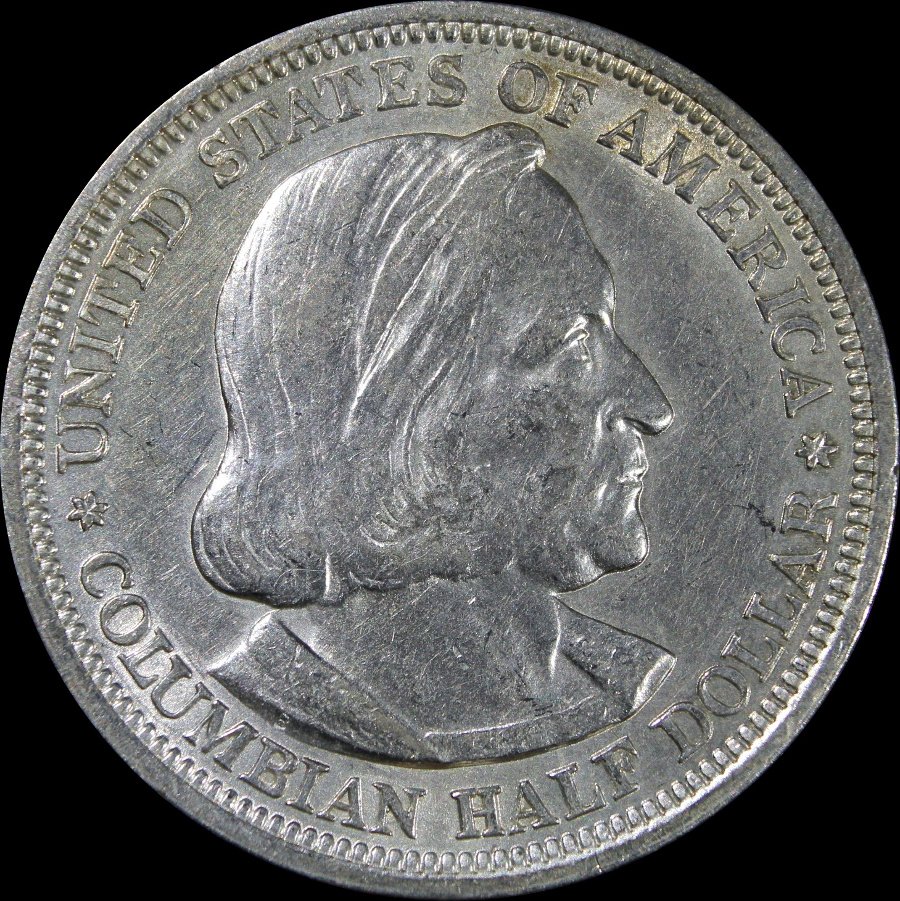 1893-Columbian-Expo-Half-Dollar...has-This-Been-Cleaned?