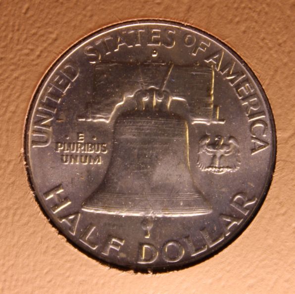 1957-&-1963-Ben-Franklin-Half-Dollar-Set