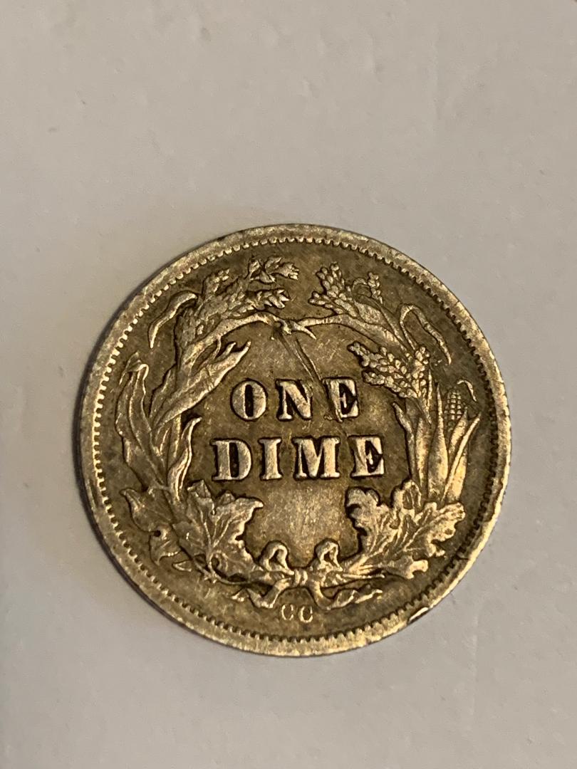 Good-Day.-1877-CC-Dime,-Worth-Grading-It?-Please-Comment.
