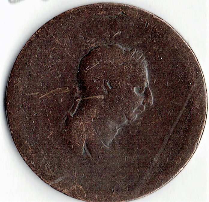 Coin-Bag-Find,-I-Think-It-Is-A-King-George-III-1/2-Penny