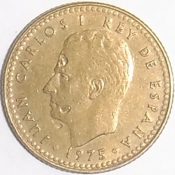 Espana-1975-Una-Peseta-80-VF